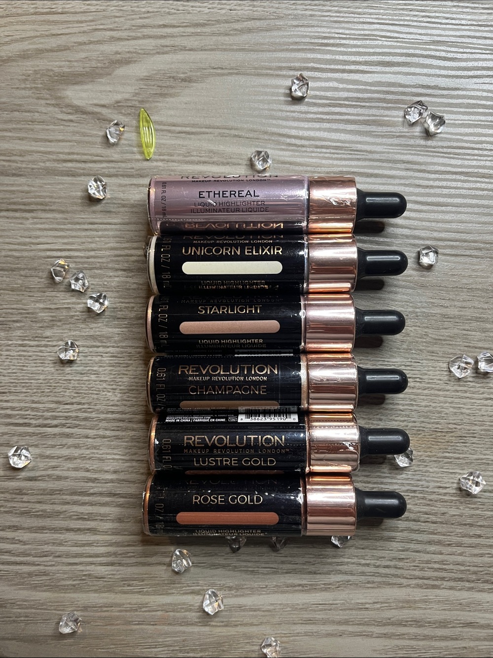 Revolution Liquid Highlighters bundle